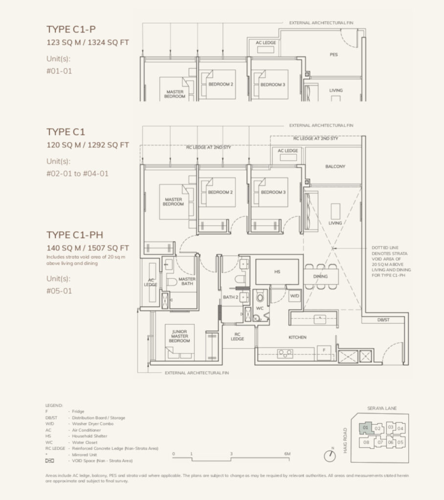 Ardor Residence 4 Bedrooms Floor Plan